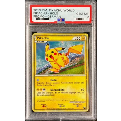 PSA10鑑定済〕ピカチュウ(ドイツ)【-】{PW} 1枚の通販 カードラッシュ
