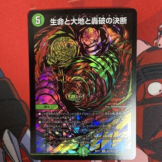 生命と大地と轟破の決断 1枚