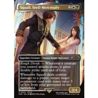 (FOIL) SeeD Mercenary, Violent Rain/Squall, SeeD Mercenary 《English》 [PRM] 1枚
