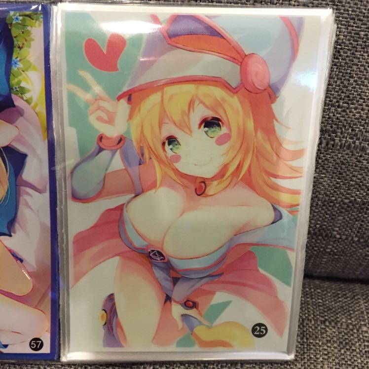 25枚 ブラックマジシャンガール スリーブ ブラマジガール