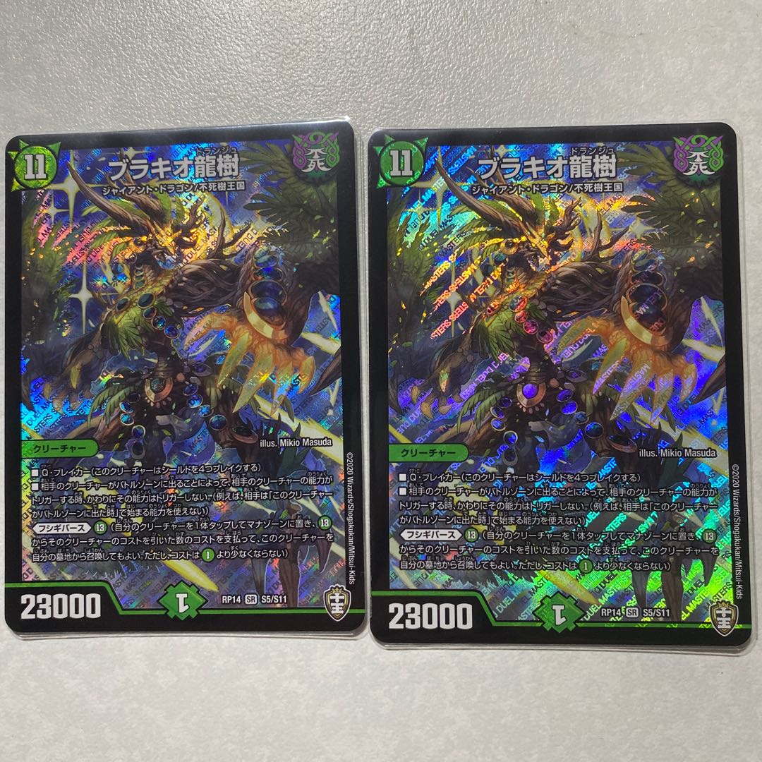 ブラキオ龍樹　2枚