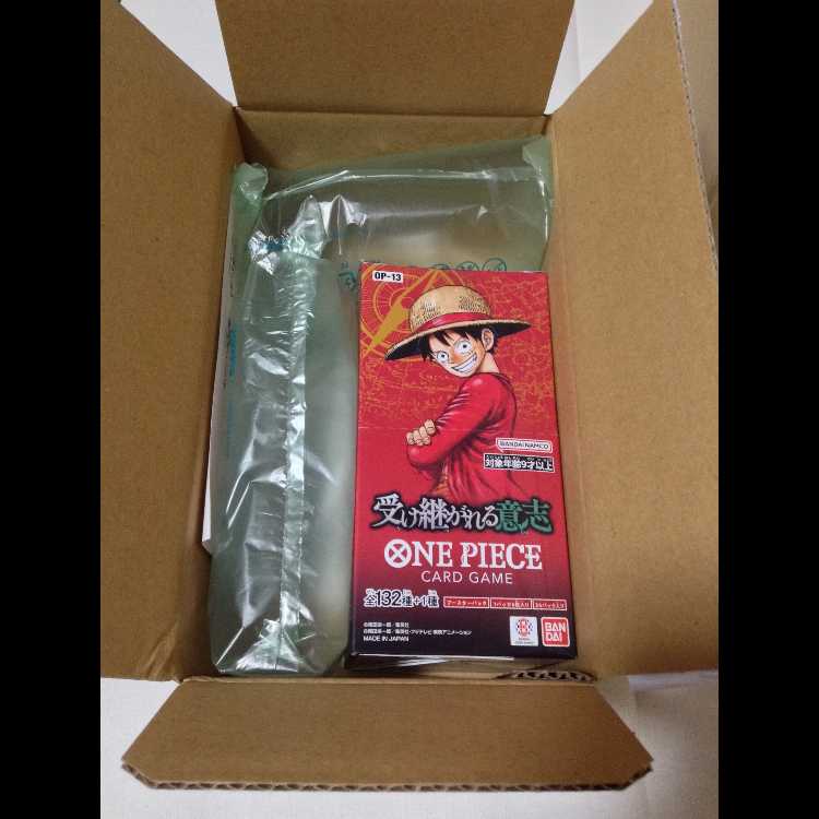 With Sticker: The World's Strongest Warrior, The Will That Lives On—2-Box Set, Brand-New, Unopened, One Piece Cards 2BOX