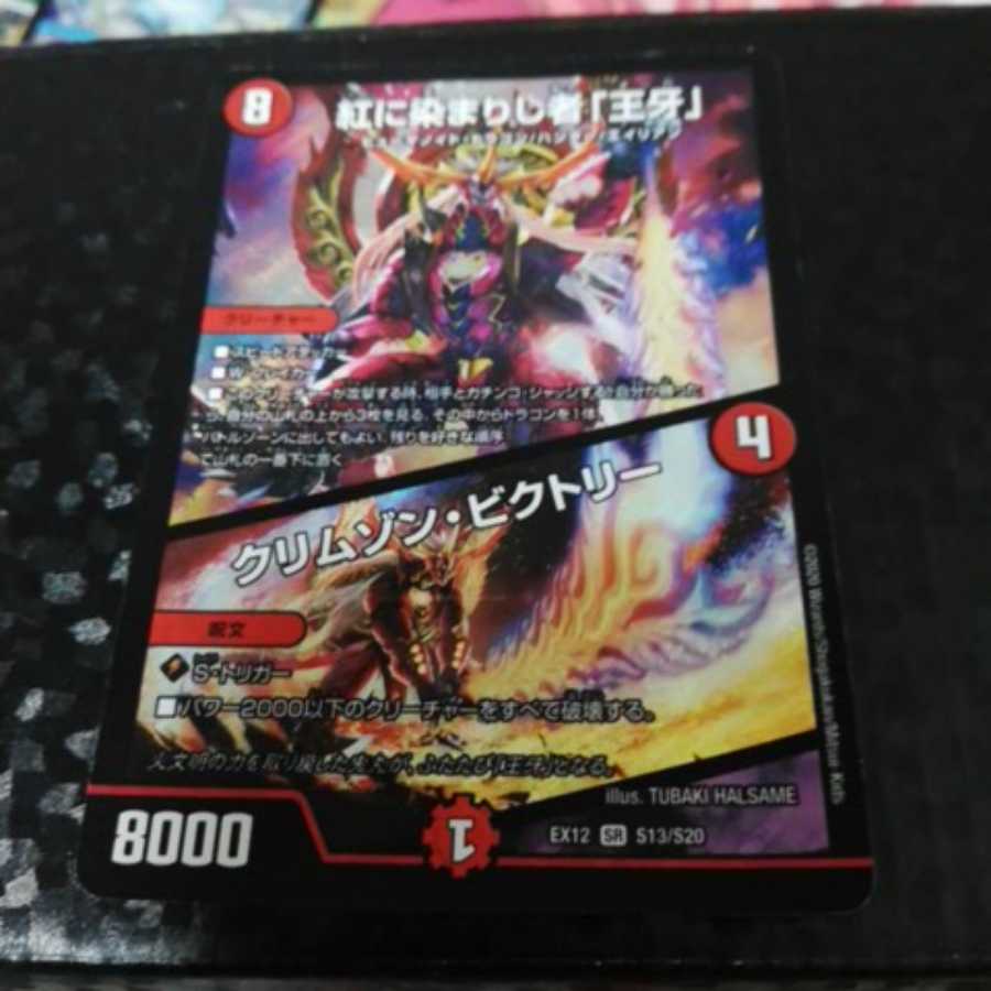 傷有り特価!!紅に染まりし者「王牙」|クリムゾン・ビクトリー