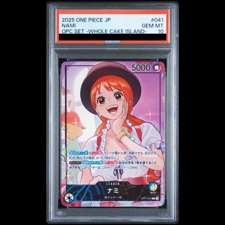 [PSA10] Nami ★ None / Illust: otton OP11-041 1枚