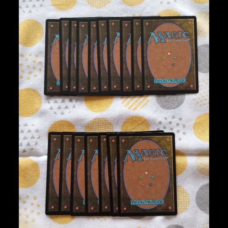 Full Art Mountain: Theros: Beyond Death N×17 foil×1 set 18枚