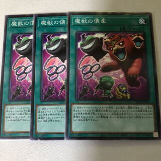 魔獣の懐柔　3枚