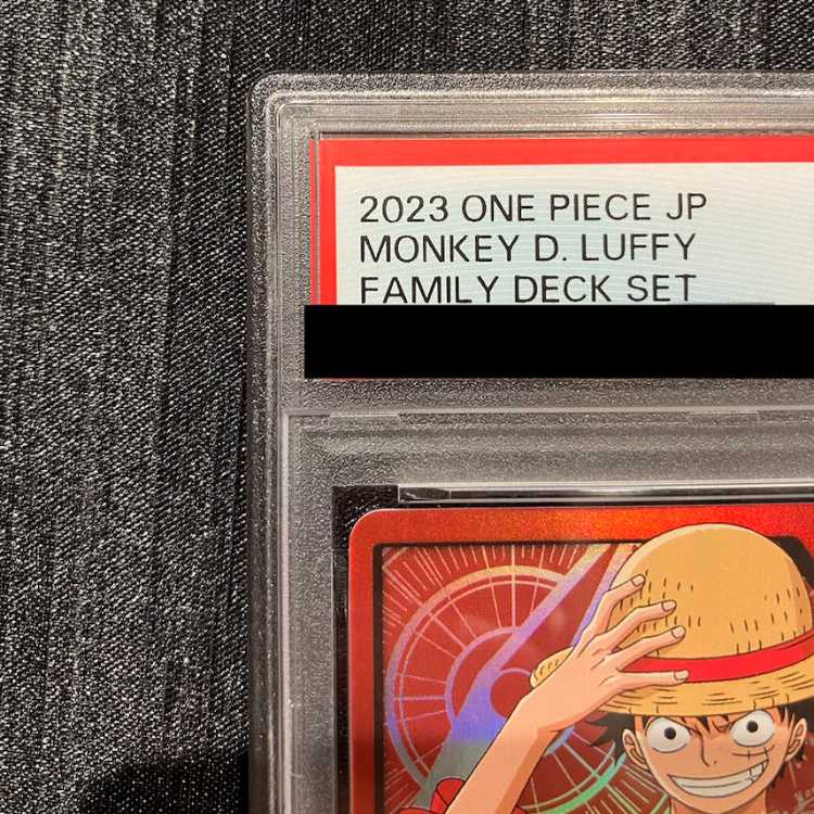 [PSA10] Monkey D. Luffy (Anime Rosa Finale) [L] {ST01-001} 1枚