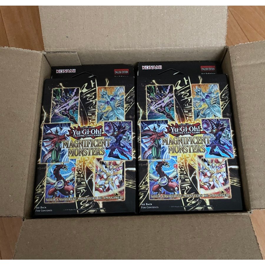 遊戯王 英語 EU版 MAGNIFICIENT MONSTERS 12箱 カートン 12BOX