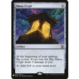 魔力の墓所/Mana Crypt《英語》【Reprint Cards(Mystery Booster)】 1枚