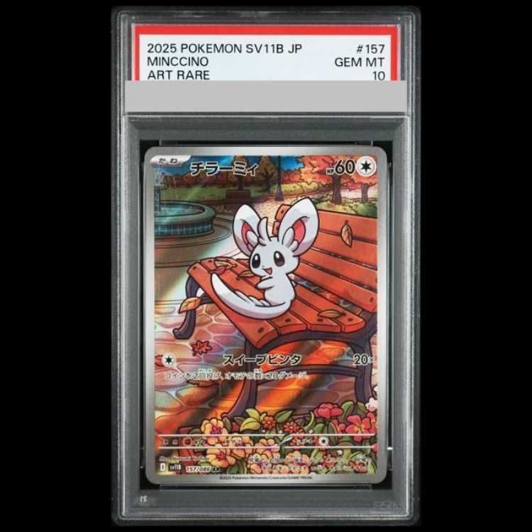 [PSA10] Minccino AR 157/086 1枚