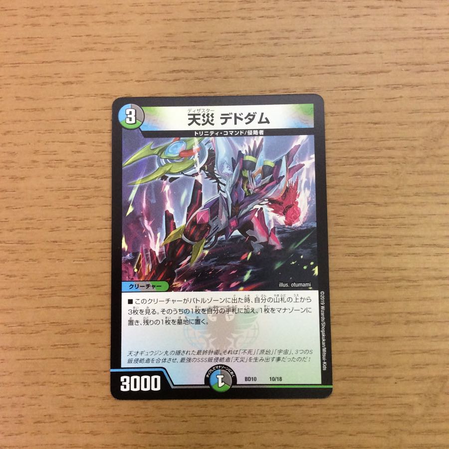 天災 デドダム 1枚 ②
