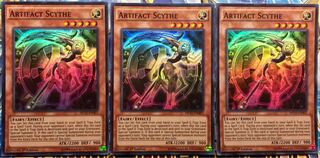 アーティファクト-デスサイズ SR 英語版 スーパーレア 三枚セット