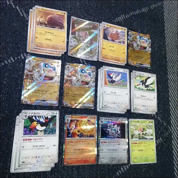 ポケモンカード　デッキ　マンムーex　ドデカバシ　[05422] 1枚
