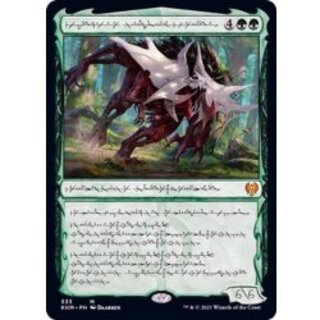 [EX](ファイレクシア語)巨怪な略奪者、ヴォリンクレックス/Vorinclex, Monstrous Raider《ファイレクシア語》【KHM】 1枚