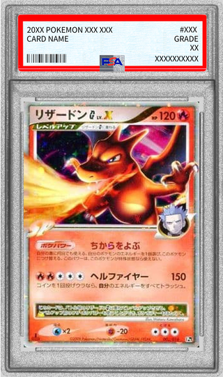 [*Poor condition / PSA 10 graded] Charizard GLV.X [-] {002/016} 1