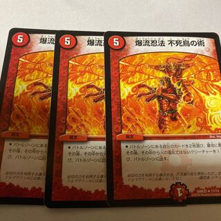 爆流忍法 不死鳥の術　3枚