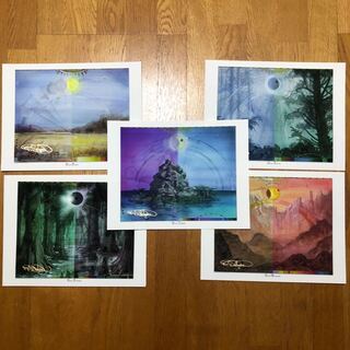 [1セット限定]グルランド 5種 アートプリント