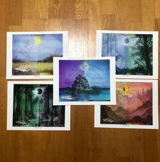 [2セット限定]グルランド アートプリント 5種