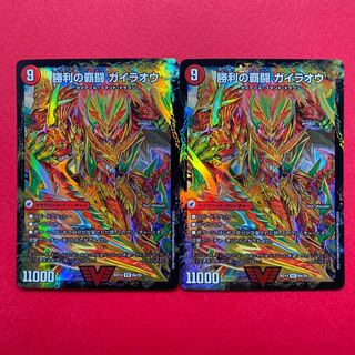覇闘将龍剣 ガイオウバーン/勝利の覇闘 ガイラオウ 2枚