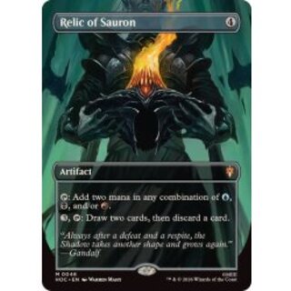 (フルアート)サウロンの遺物/Relic of Sauron《英語》【HOC】 1枚