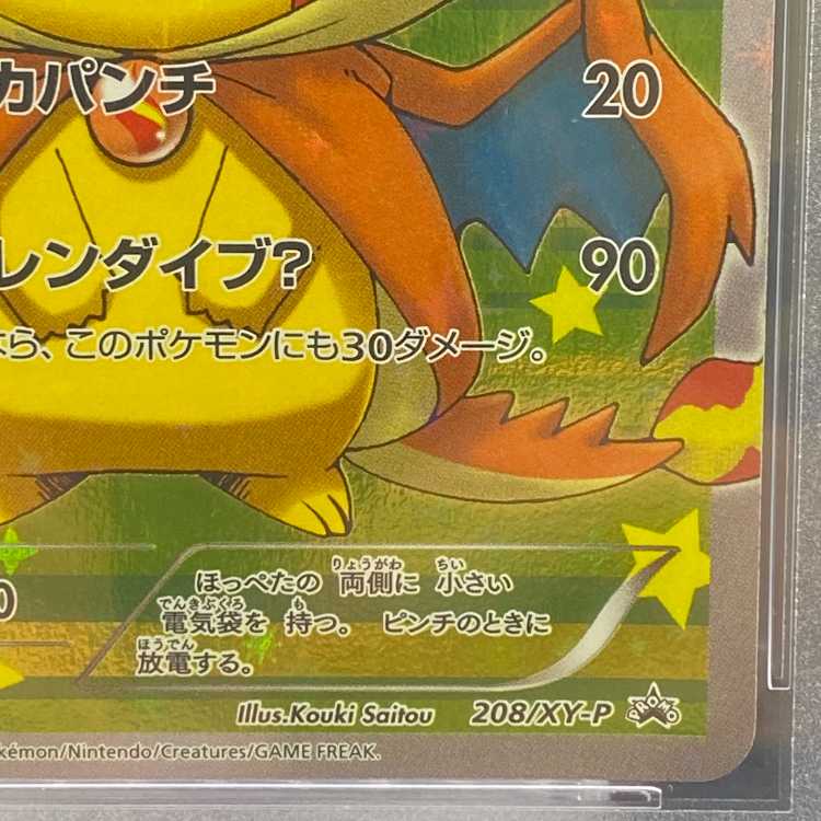 [PSA10] Pikachu in a Poncho PROMO 208/XY-P 1枚