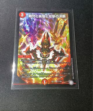 瞬閃と疾駆と双撃の決断