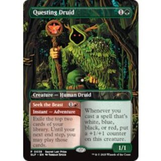 (FOIL)(0038)探索するドルイド/Questing Druid《英語》【Secret Lair Showdown】 1枚