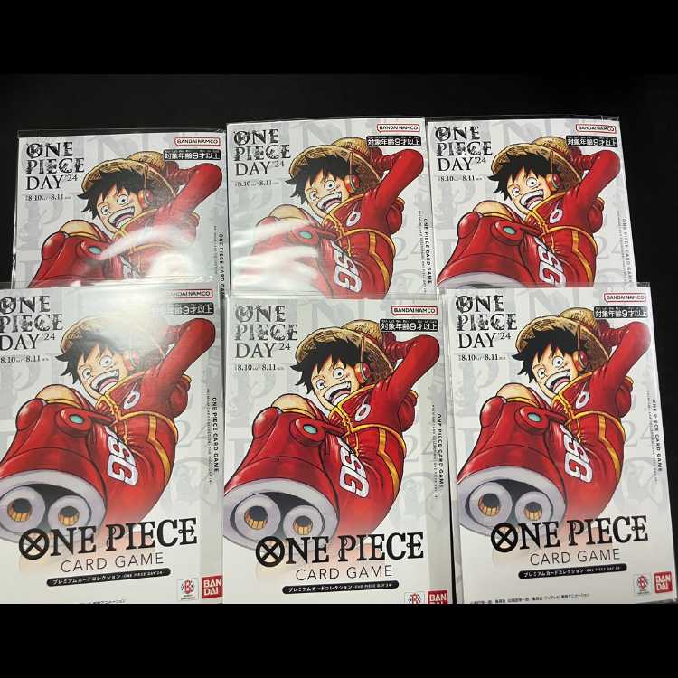 プレミアムカードコレクション-ONE PIECE DAY24- 未開封BOX  6枚