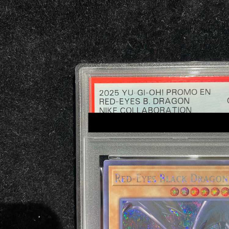 [PSA10] Red-Eyes Black Dragon (English Version/Nike Logo) [Secret] {NKC1-EN002} 1枚