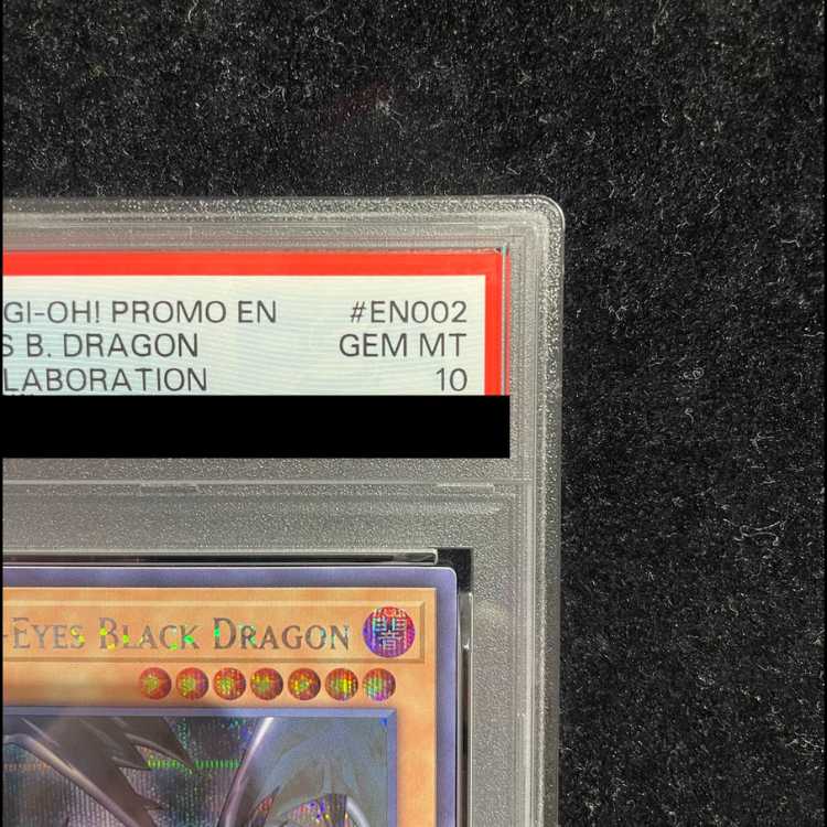 [PSA10] Red-Eyes Black Dragon (English Version/Nike Logo) [Secret] {NKC1-EN002} 1枚