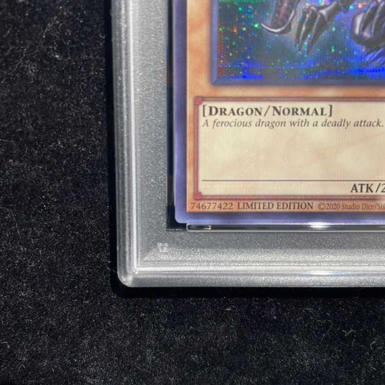 [PSA10] Red-Eyes Black Dragon (English Version/Nike Logo) [Secret] {NKC1-EN002} 1枚