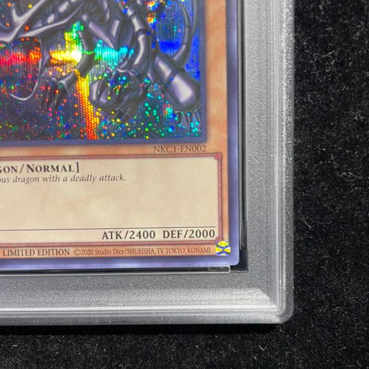 [PSA10] Red-Eyes Black Dragon (English Version/Nike Logo) [Secret] {NKC1-EN002} 1枚