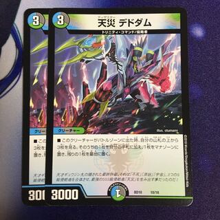 天災 デドダム 2枚