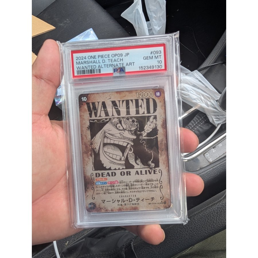Marshall D. Teach (Parallel) (Wanted Poster) SP OP09-093 1枚