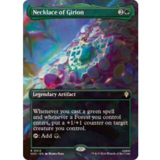 (FOIL)(フルアート)ギリオンの首飾り/Necklace of Girion《英語》【HOC】 1枚