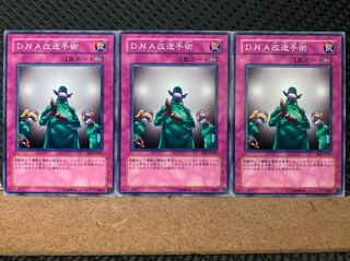 【ぽぽたん】遊戯王 6552 DNA改造手術 3枚 ノーマル