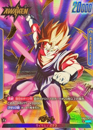 Vegito (Parallel/Anime Rosa Ending) [L☆] {FB05-025[ST01]} 1枚