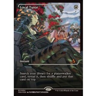 [EX+](FOIL)(ショーケース枠)(0404)忠誠の教示者/Loyal Tutor《英語》【FRA】 1枚