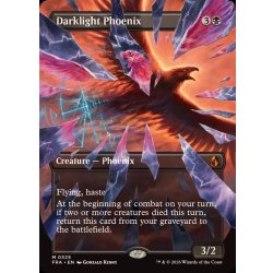 (フルアート)(0325)夜光のフェニックス/Darklight Phoenix《英語》【FRA】 1枚