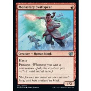僧院の速槍/Monastery Swiftspear《英語》【BRO】 1枚