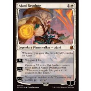 Ajani, the Resolute / Ajani Resolute (English) [FRA] 1枚