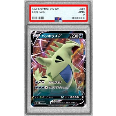 状態難/PSA10鑑定済〕バンギラスV(RR仕様/バンギラスマーク)【-】{031