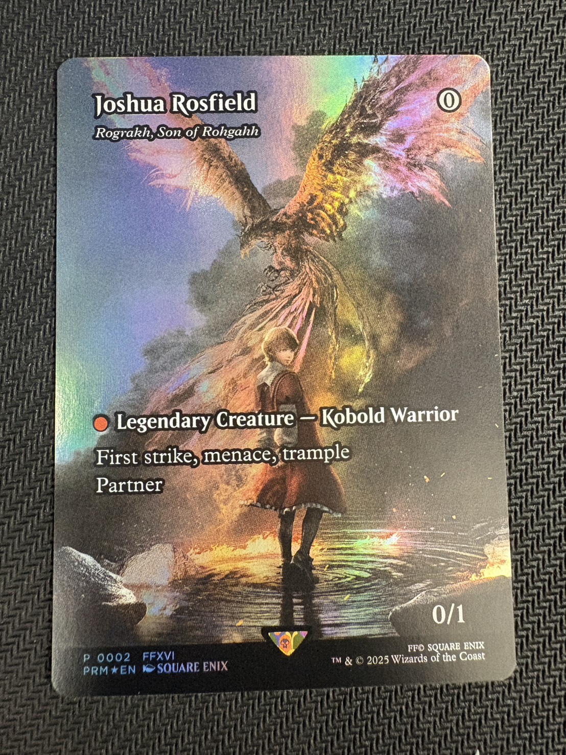 [EX+](FOIL)ジョシュア・ロズフィールド/Joshua Rosfield　//　ロフガフフの息子、ログラクフ/Rograkh, Son of Rohgahh《英語》【PRM】 1枚