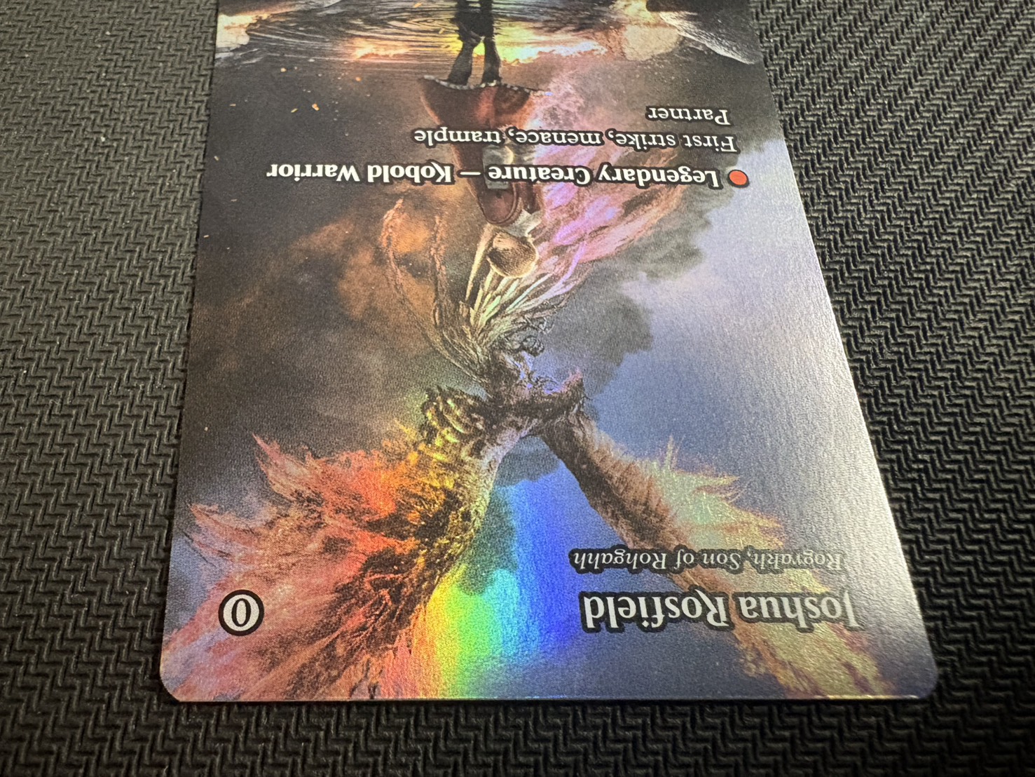 [EX+](FOIL)ジョシュア・ロズフィールド/Joshua Rosfield　//　ロフガフフの息子、ログラクフ/Rograkh, Son of Rohgahh《英語》【PRM】 1枚