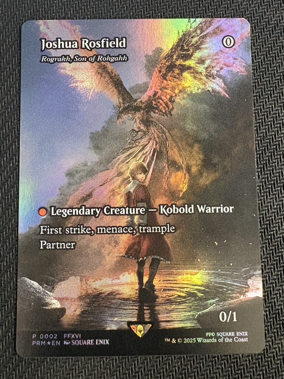 (FOIL)ジョシュア・ロズフィールド/Joshua Rosfield // ロフガフフの息子、ログラクフ/Rograkh, Son of Rohgahh《英語》【PRM】 1枚