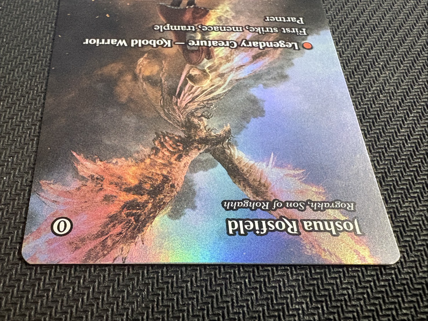 (FOIL)ジョシュア・ロズフィールド/Joshua Rosfield // ロフガフフの息子、ログラクフ/Rograkh, Son of Rohgahh《英語》【PRM】 1枚