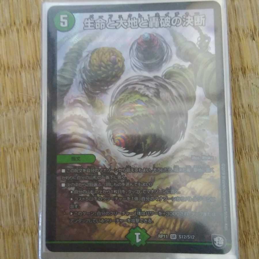 生命と大地と轟破の決断