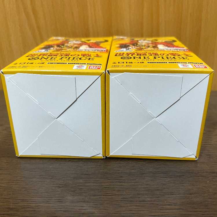 The World's Strongest Warrior - Unopened Box - One Piece Card Game 2BOX