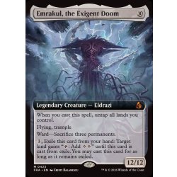 (フルアート)(0423)迫り来る破滅、エムラクール/Emrakul, the Exigent Doom《英語》【FRA】 1枚
