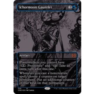 (オイルスリックFOIL)胆液月の篭手/Ichormoon Gauntlet《英語》【ONE】 1枚